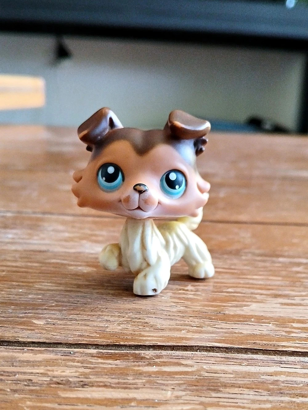 Hasbro Littlest Pet Shop Collie #58 (Sage) Figurine
